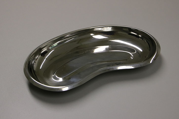 Kidney bowl, stainless steel, 25 cm