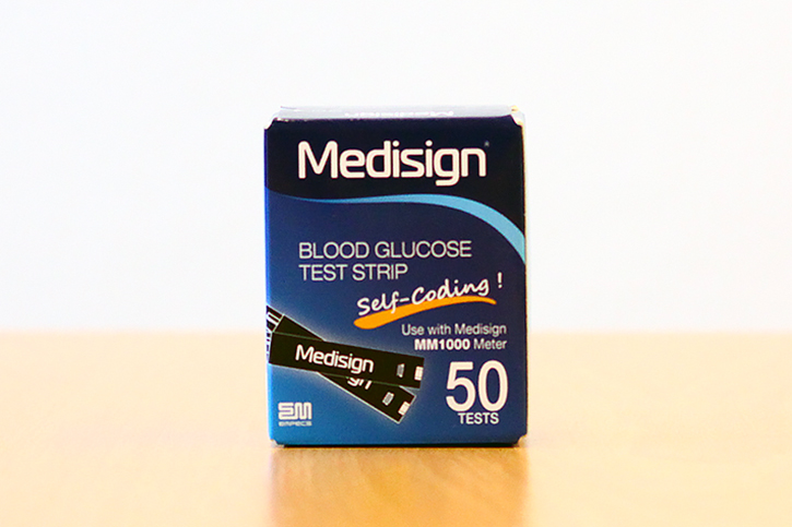 Test strips for Glucometer Medisign MM1000 (mg/dl)