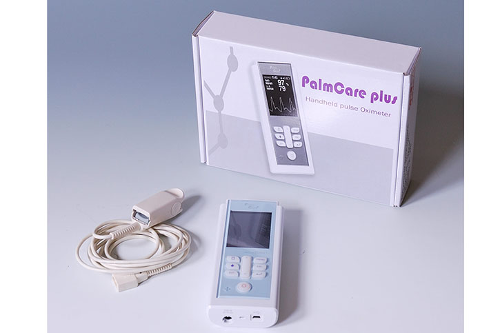 Pulsoxymeter Palmcare with finger clip