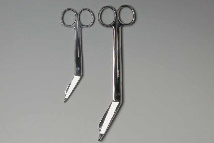 Dressing scissors, Lister, 14 cm